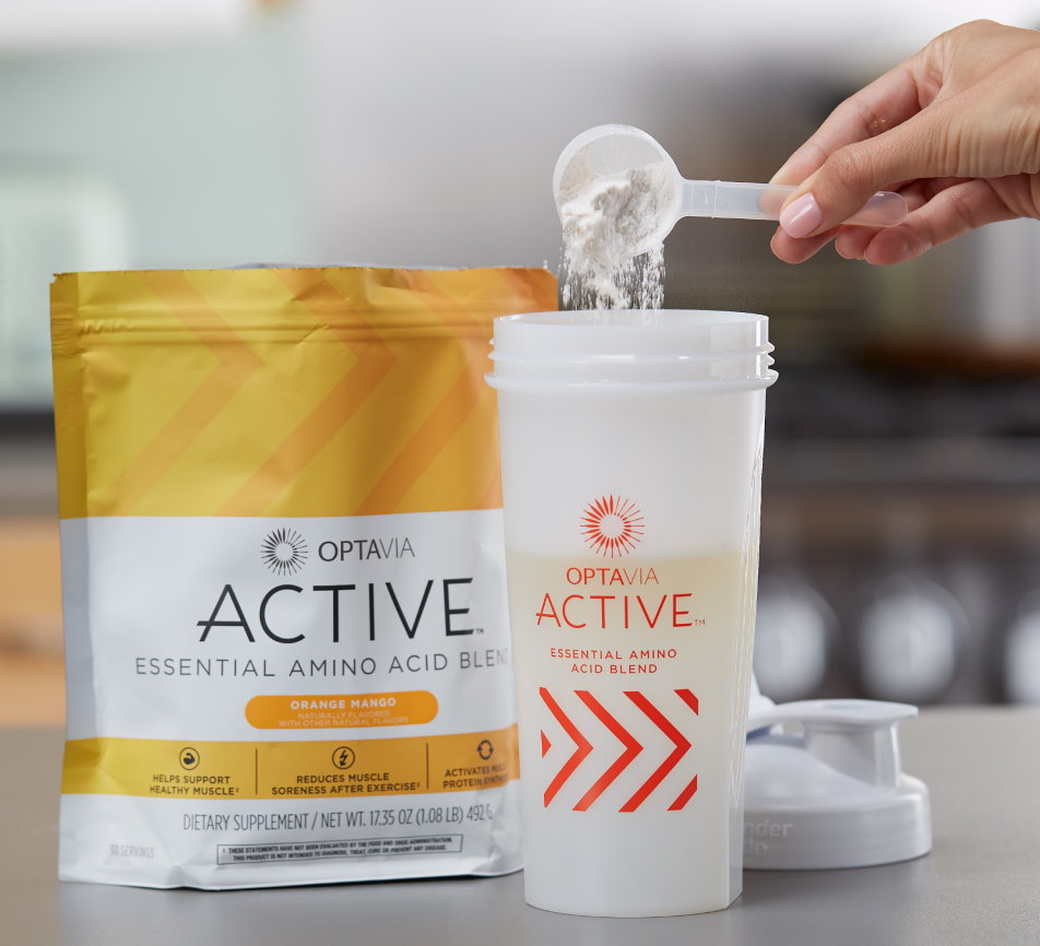 Optavia Active Amino Acid Blend.